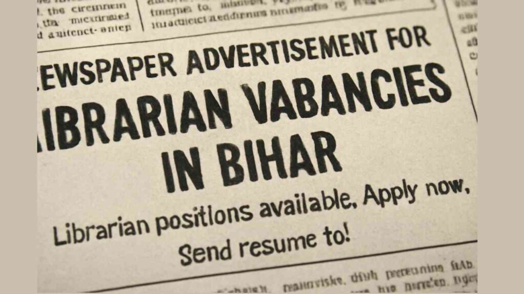 Librarian Vacancy in Bihar 2025-26: Everything You Need to Know for a Successful & Powerful Career Opportunity 1 librarian vacancy in bihar