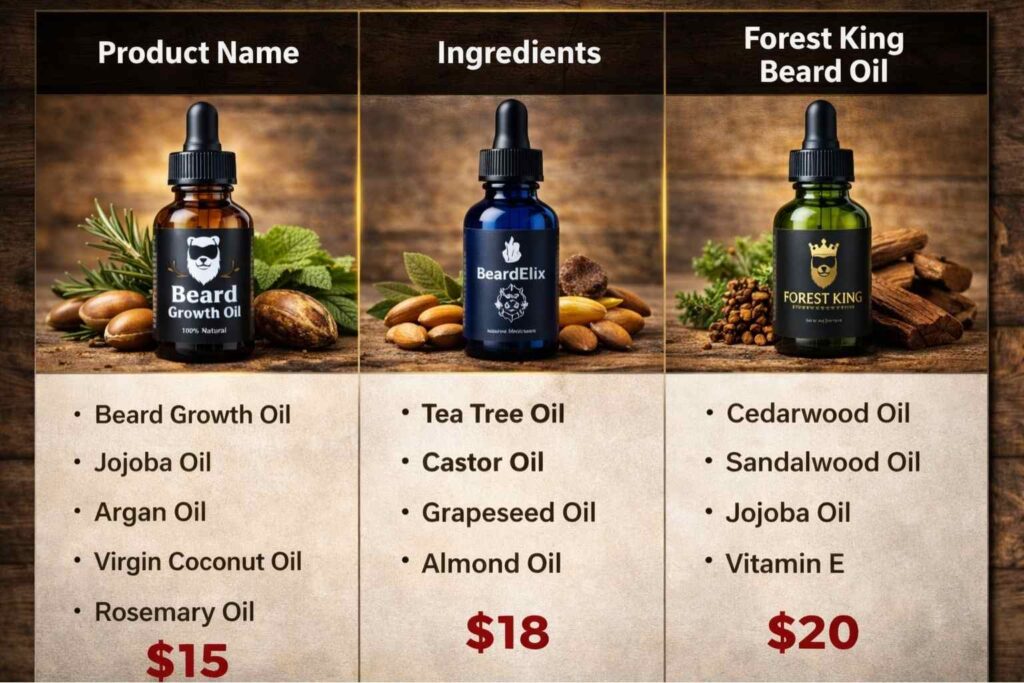 best beard growth oil