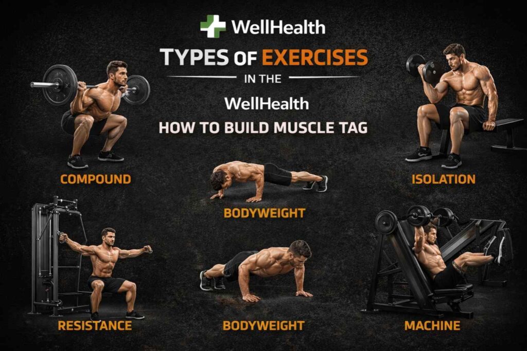 wellhealth how to build muscle tag