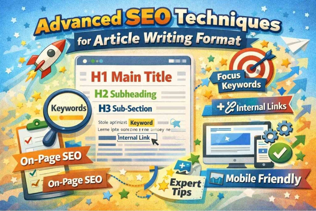 article writing format